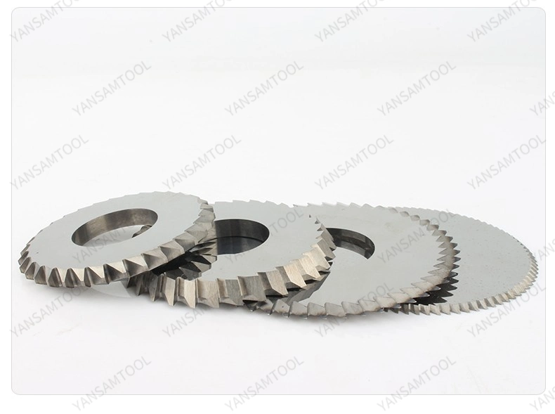 Customized Precision Cutting Tool Tungsten Solid Carbide Slitting Saw Blade for Aluminium