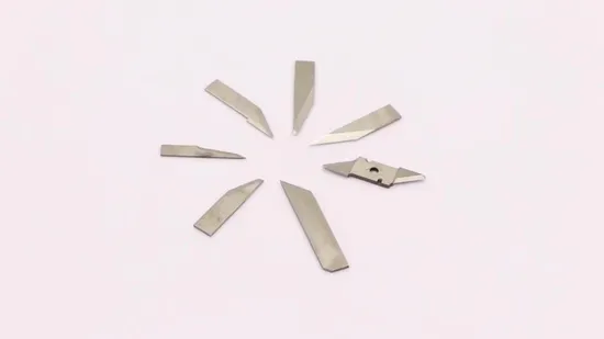 Cemented Carbide Leather and Textile Cutting Blades Knives