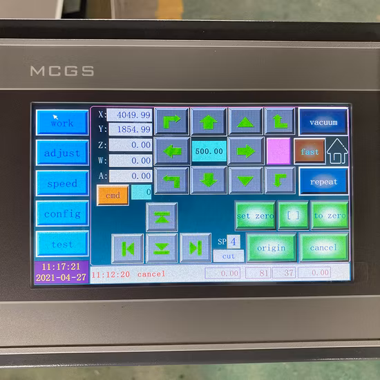 Lectra Gerber 의류 절단기, 원형 블레이드, 절단 직물, 직물, 판지, PVC 평판 표면과 같은 CNC 회전 칼 절단기