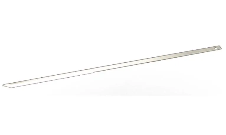 801439 Lectra 커터 칼, 단일 구멍, 크기 308 x 7 x 2mm, Lectra