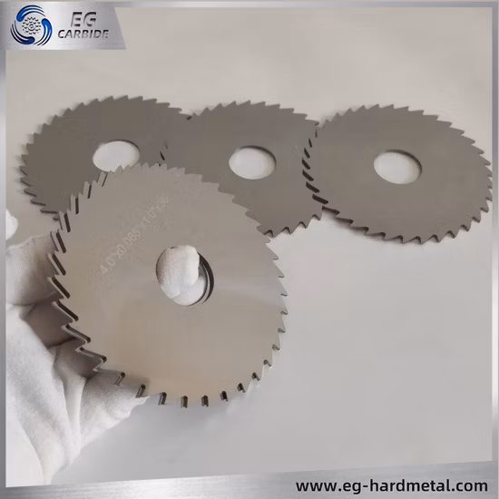 판매용 맞춤형 원형 텅스텐 카바이드 절단 블레이드