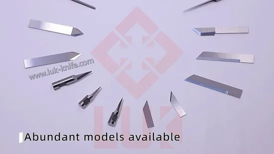 Ecocam E12 진동 블레이드가 있는 양날 6mm 원형 카바이드 나이프