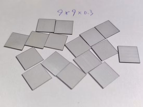 15*15mm 공장 가격 CVD 단결정 다이아몬드 플레이트 CVD 다이아몬드 기판